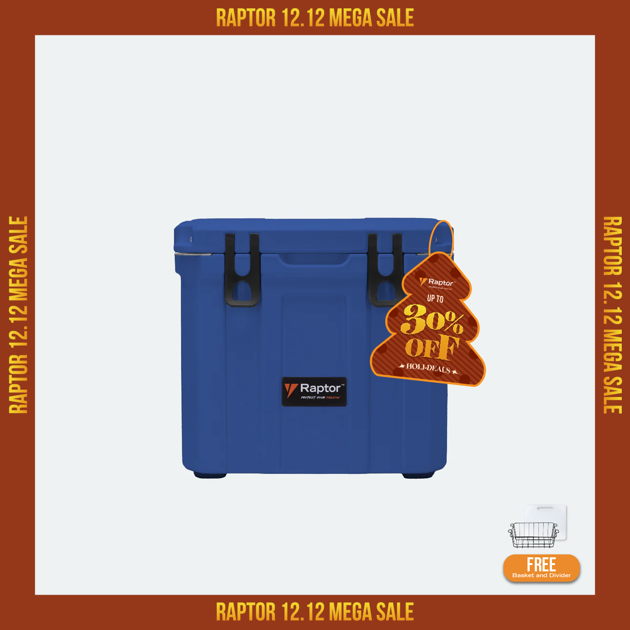Raptor Cooler Arctic Trolley 35T