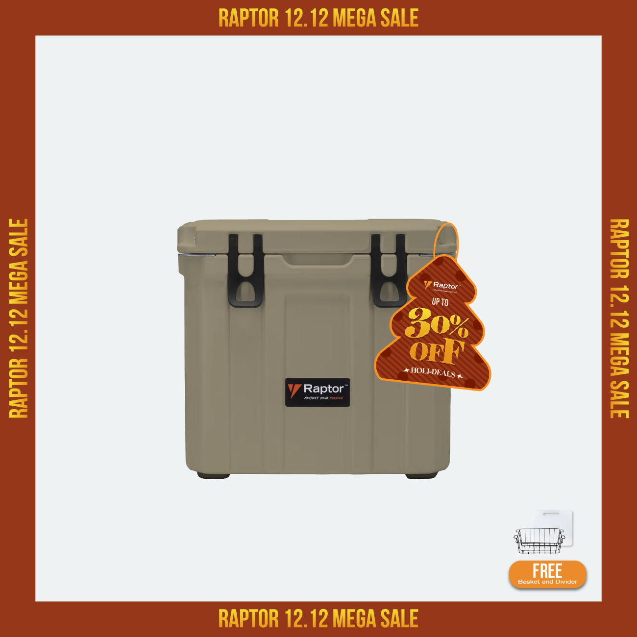 Raptor Cooler Arctic Trolley 35T