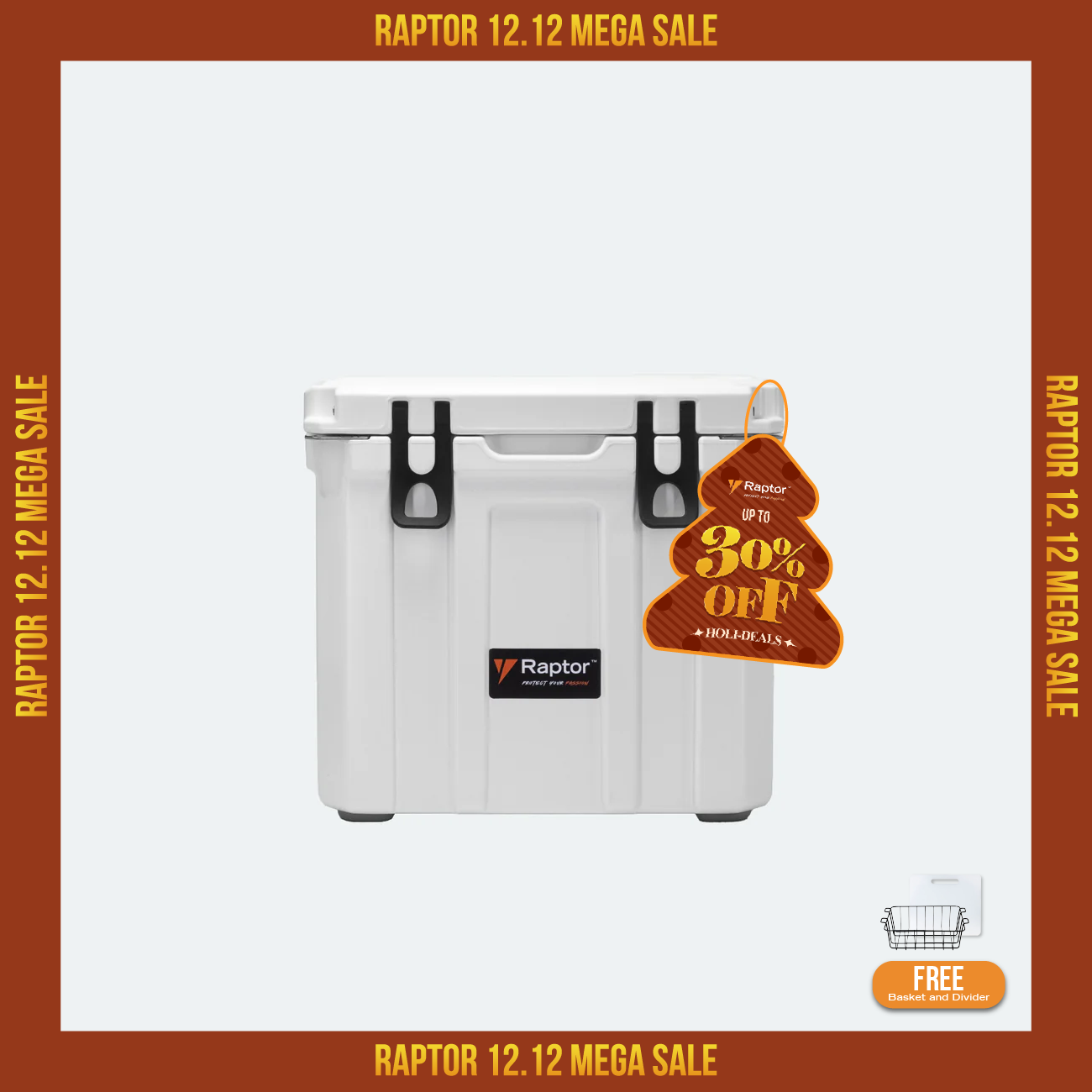 Raptor Cooler Arctic Trolley 35T