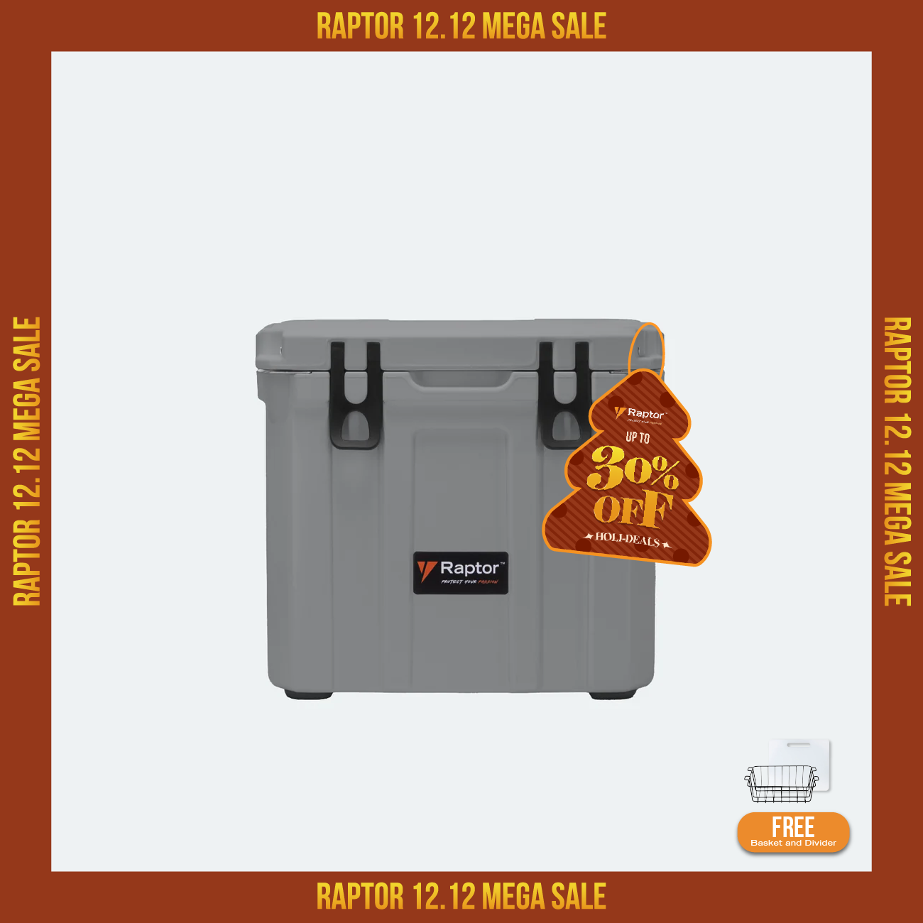 Raptor Cooler Arctic Trolley 35T