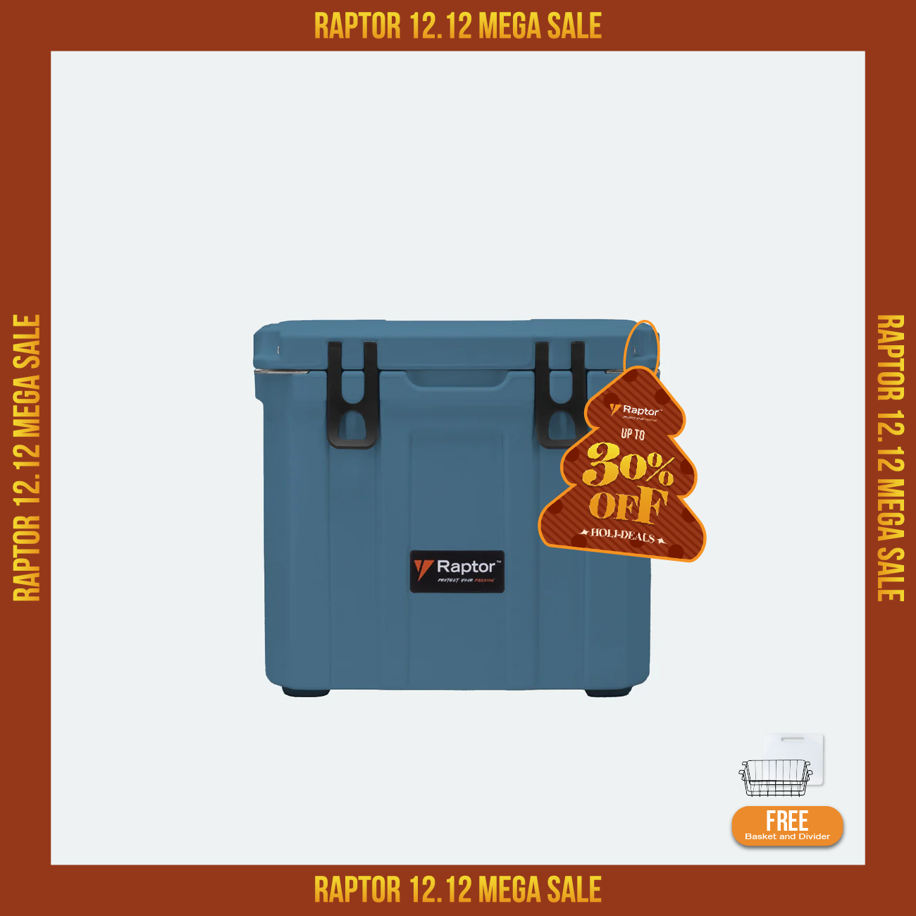 Raptor Cooler Arctic Trolley 35T