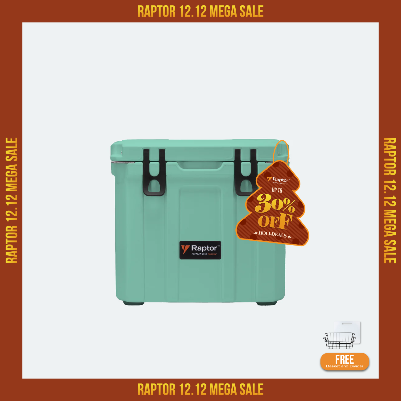 Raptor Cooler Arctic Trolley 35T