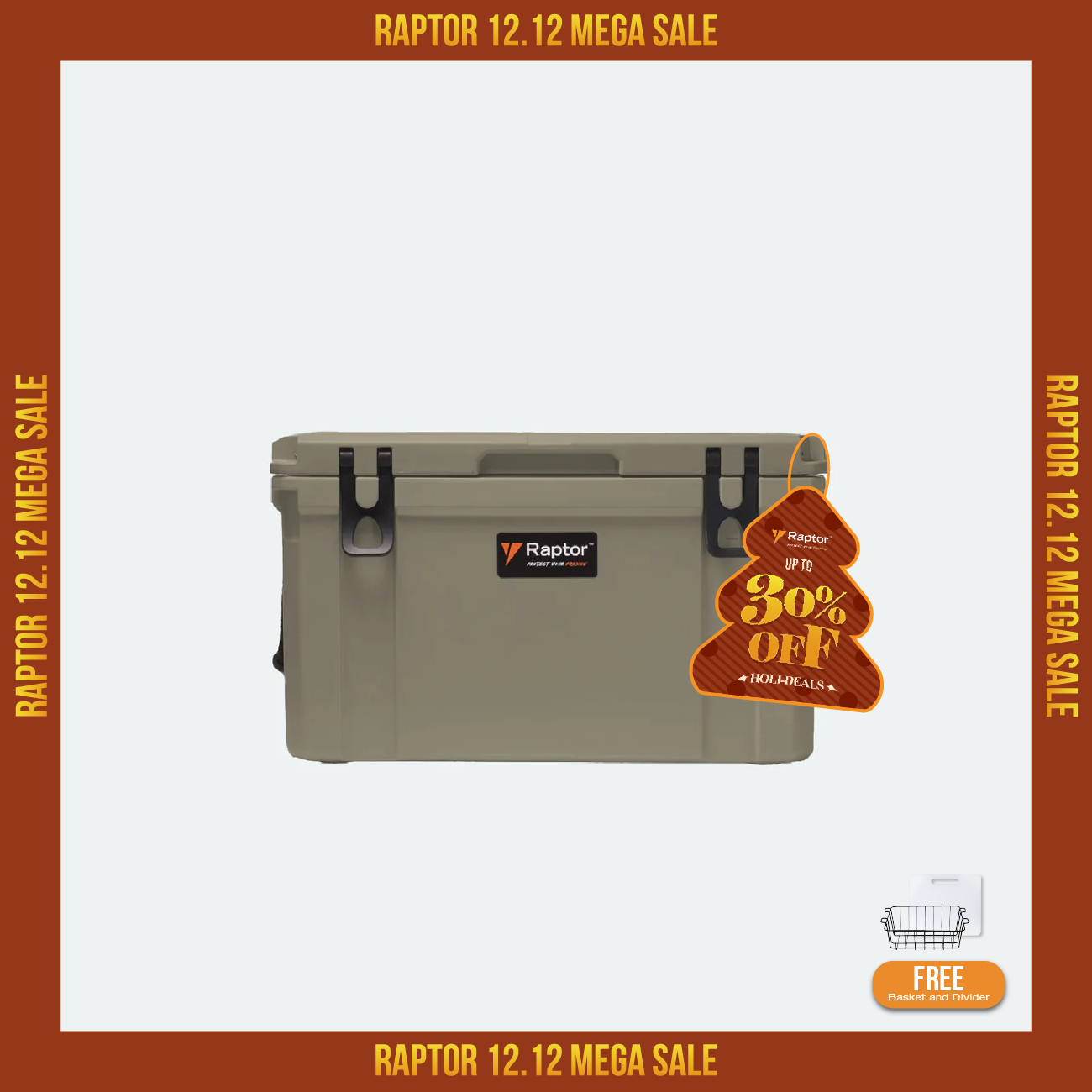 Raptor Cooler Arctic Hand Carry 45