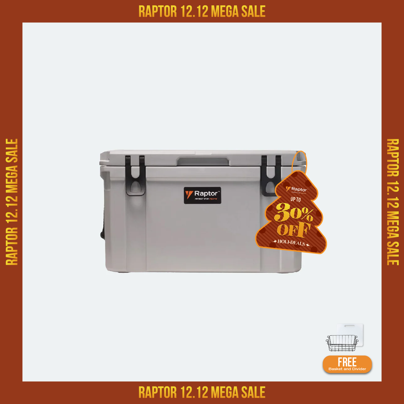 Raptor Cooler Arctic Hand Carry 45