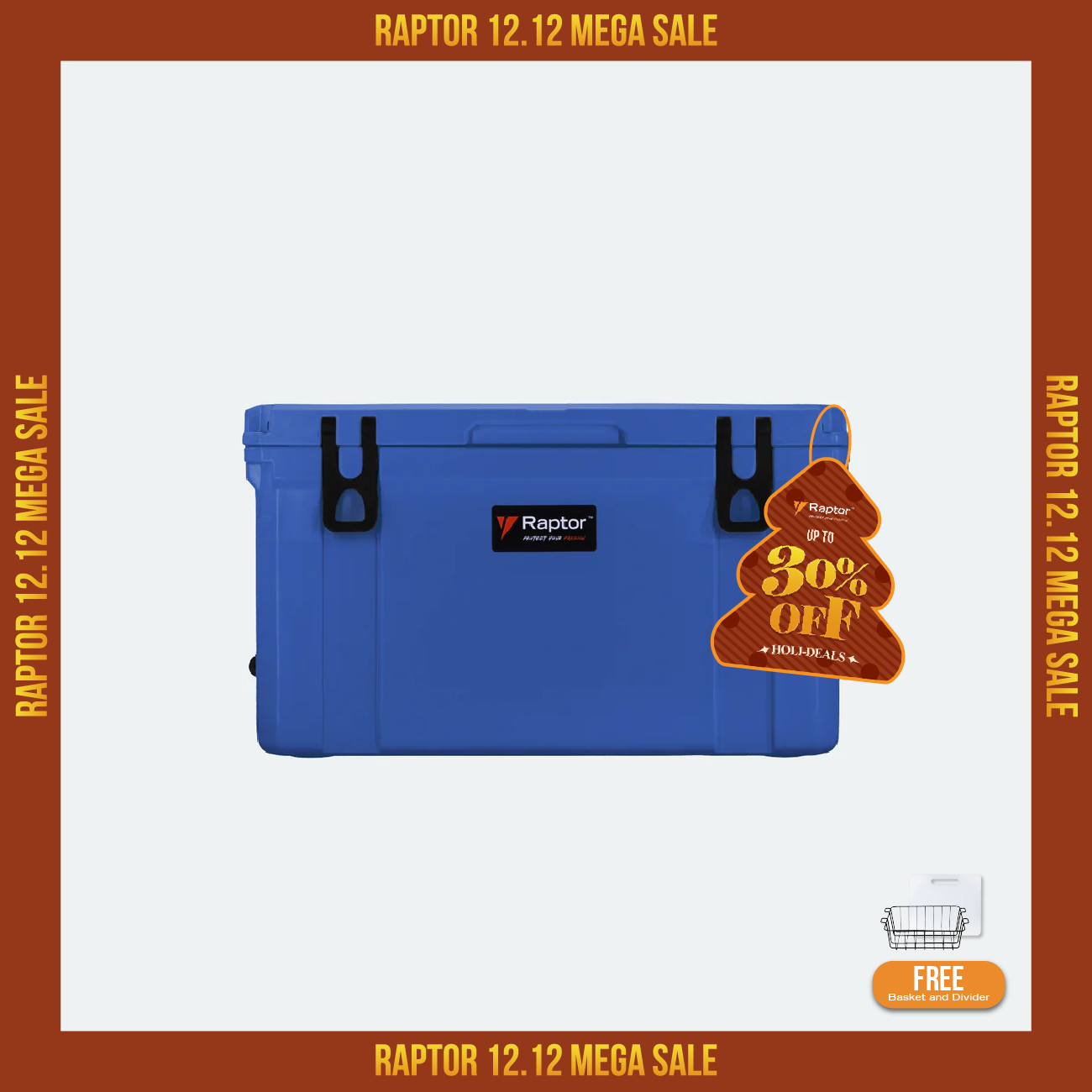 Raptor Cooler Arctic Hand Carry 55