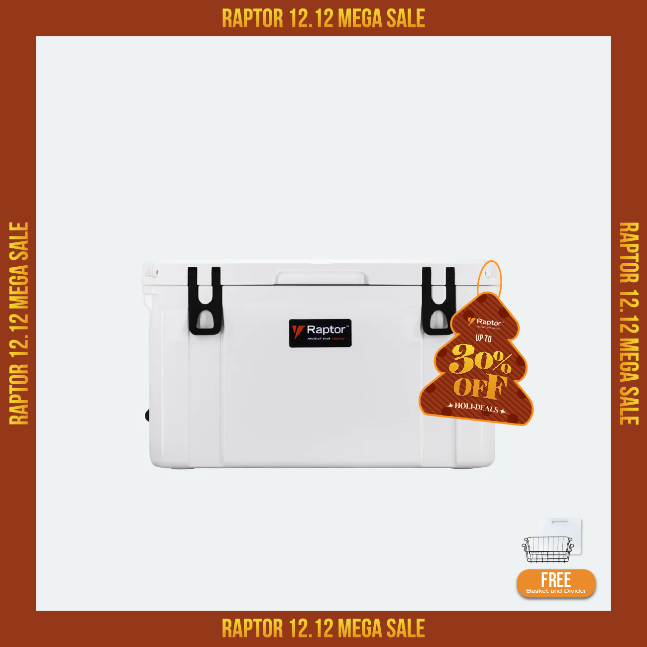 Raptor Cooler Arctic Hand Carry 55