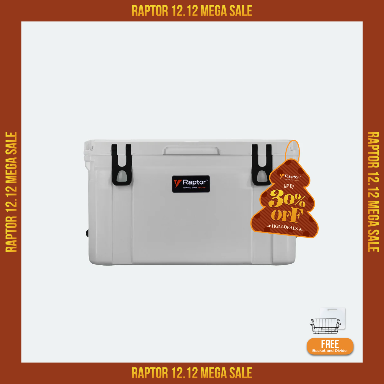 Raptor Cooler Arctic Hand Carry 55