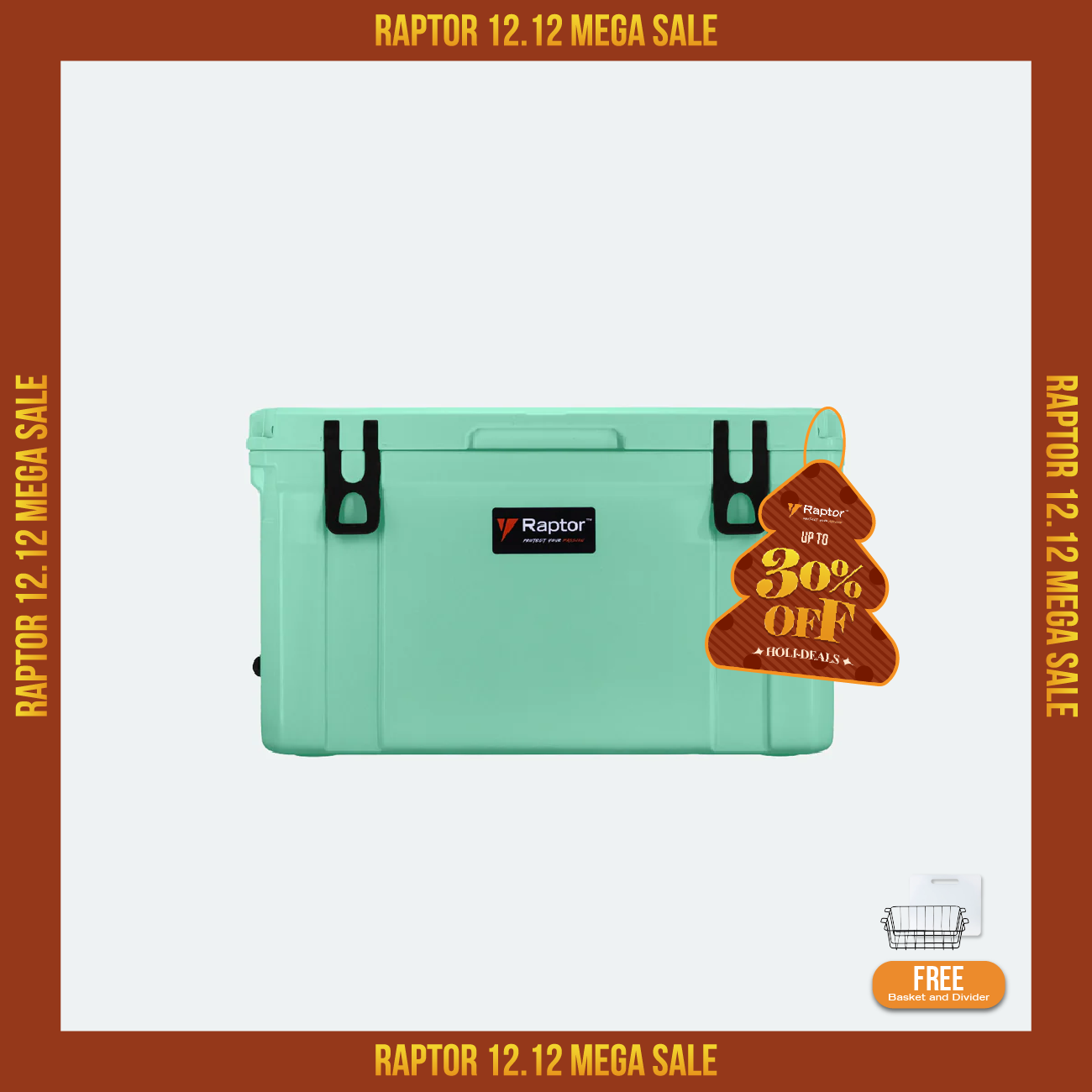 Raptor Cooler Arctic Hand Carry 55