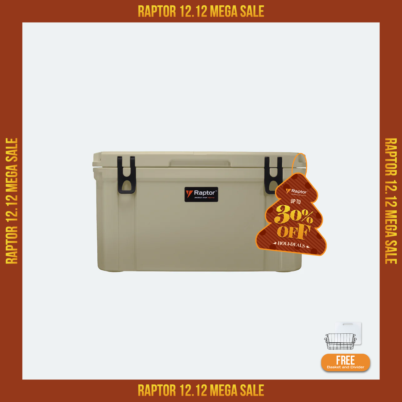 Raptor Cooler Arctic Hand Carry 75