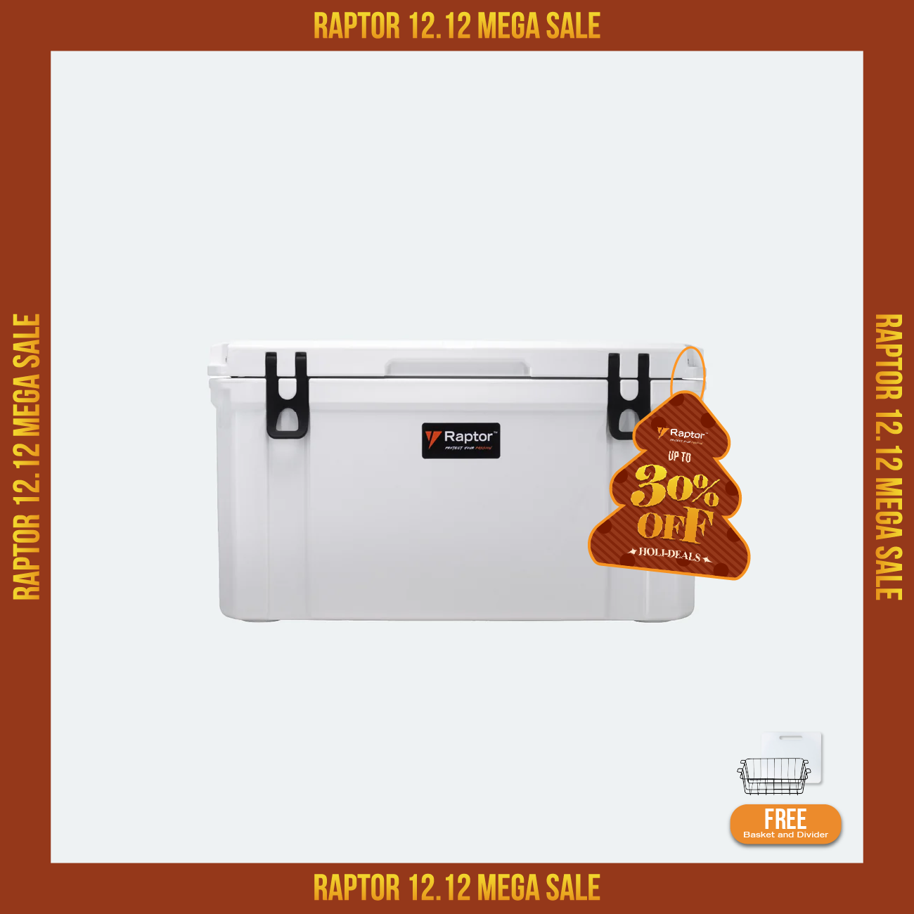 Raptor Cooler Arctic Hand Carry 75