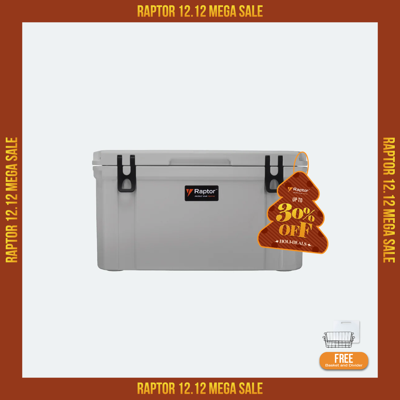 Raptor Cooler Arctic Hand Carry 75