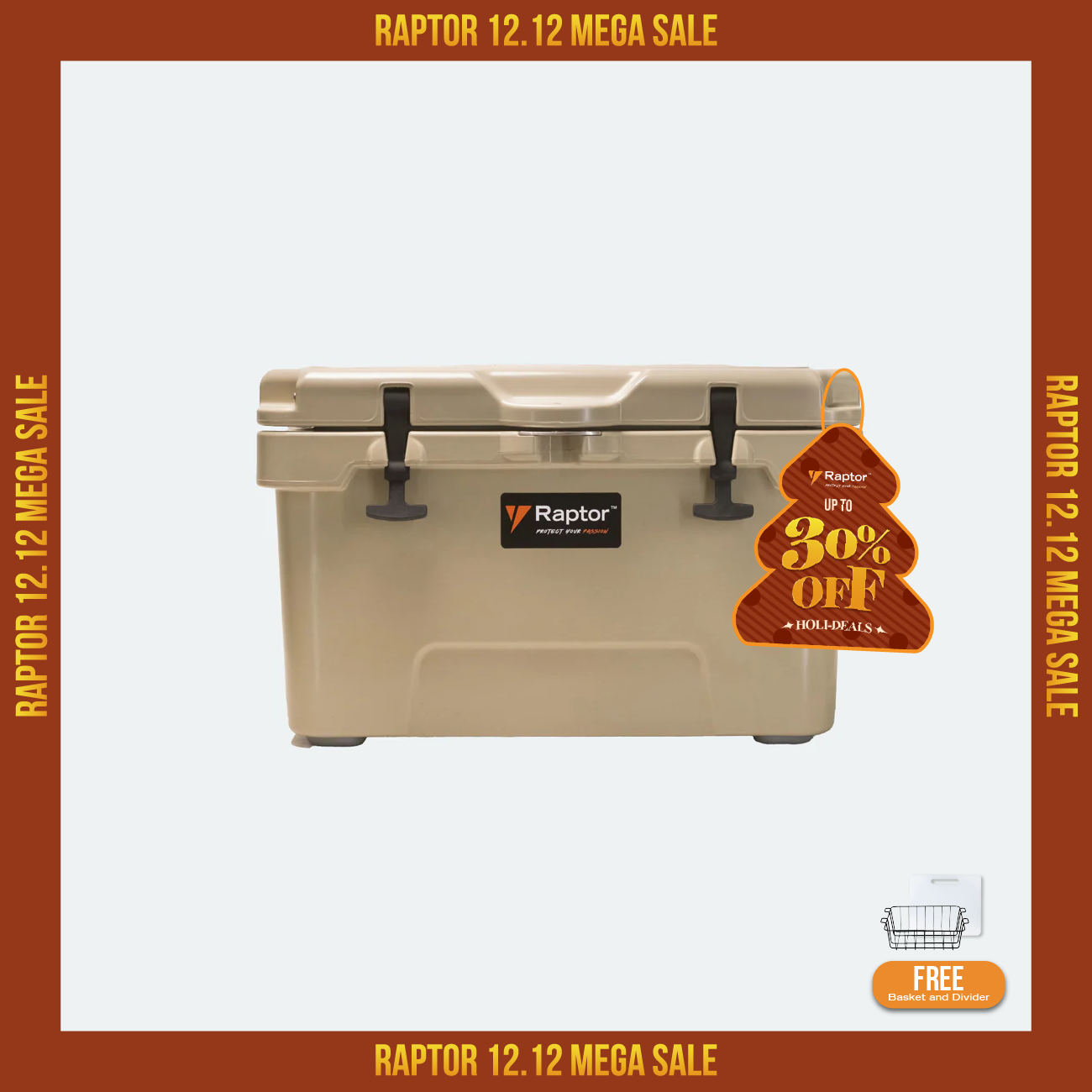 Raptor Cooler Polar Hand Carry 35