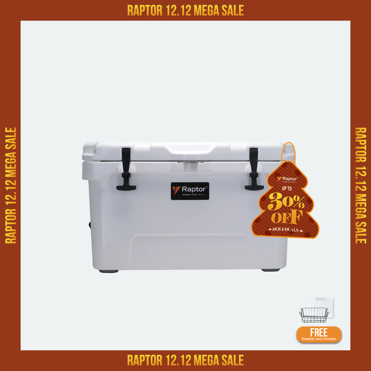 Raptor Cooler Polar Hand Carry 45