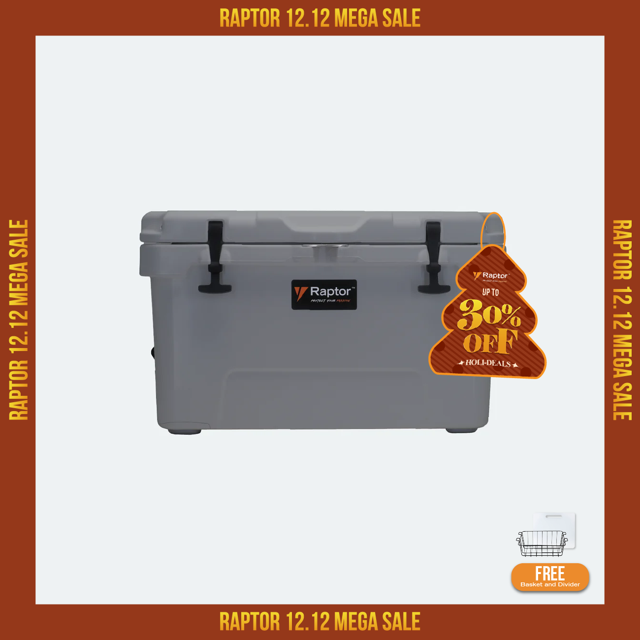 Raptor Cooler Polar Hand Carry 45