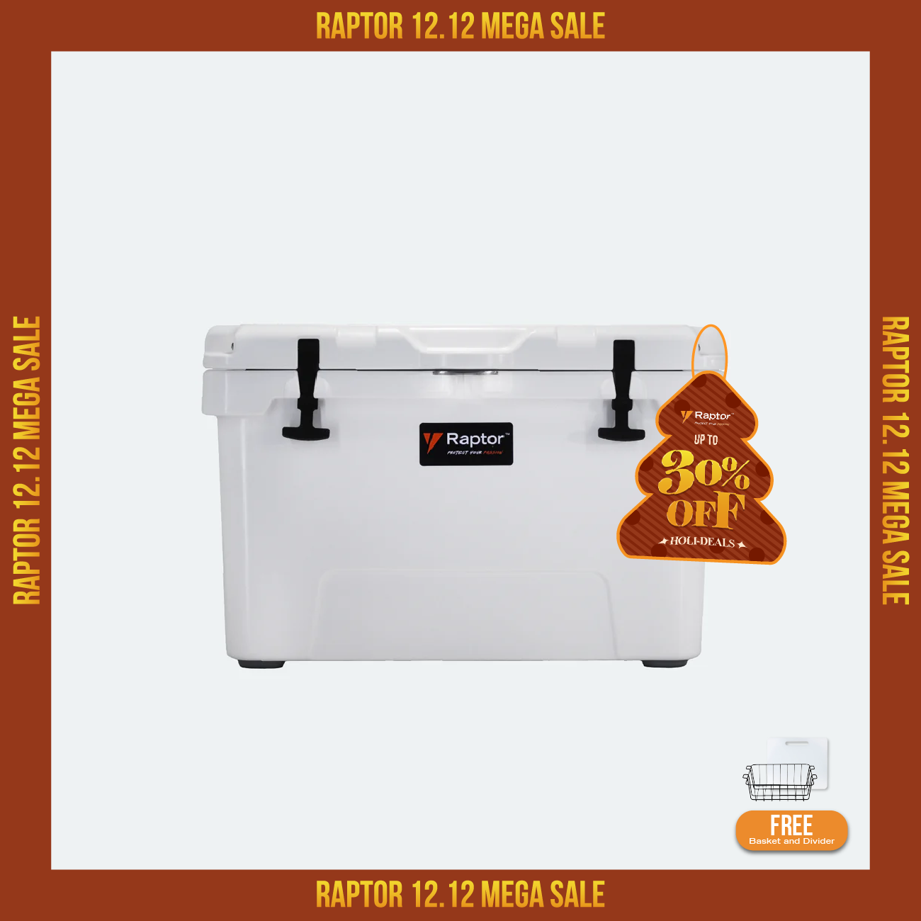 Raptor Cooler Polar Hand Carry 55