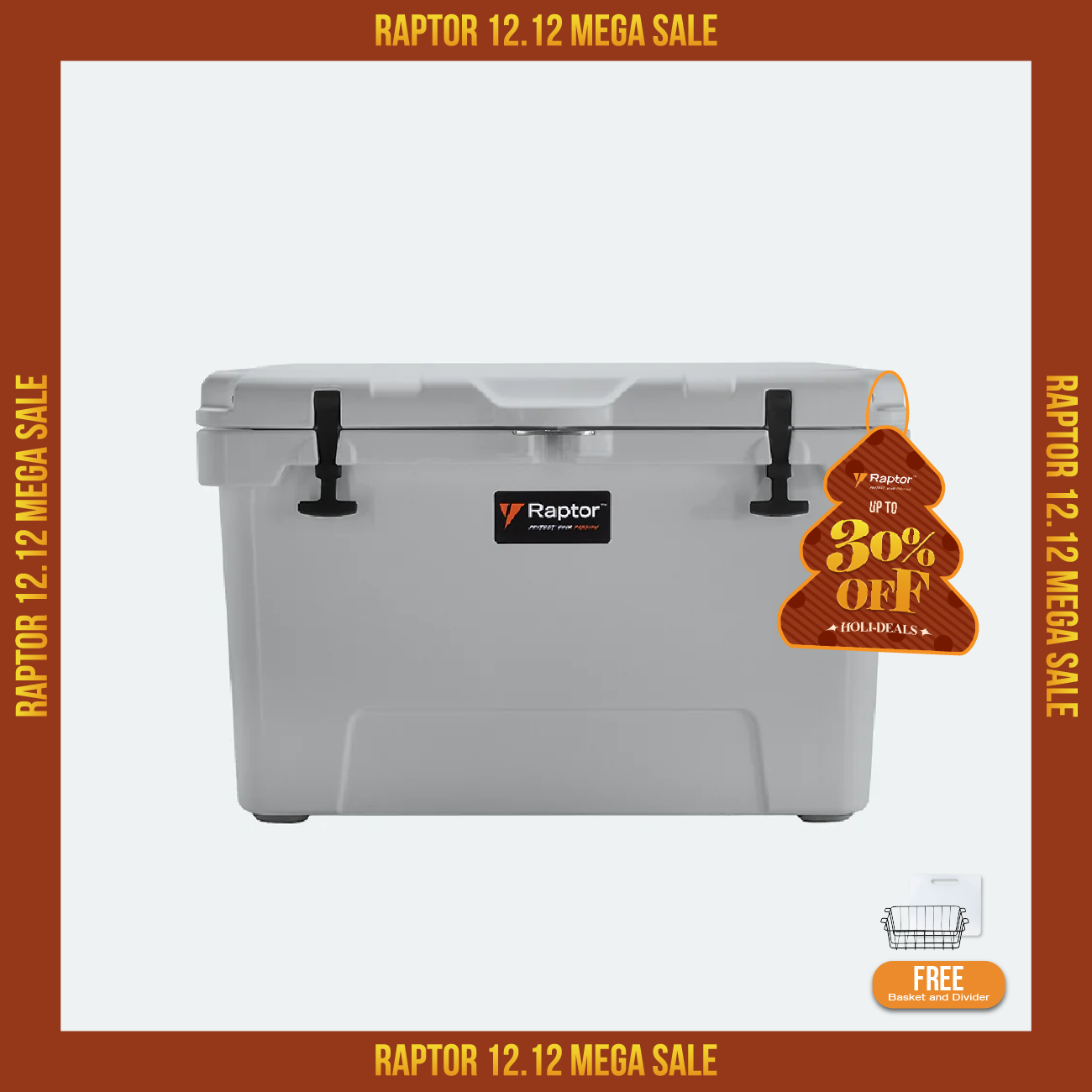 Raptor Cooler Polar Hand Carry 75
