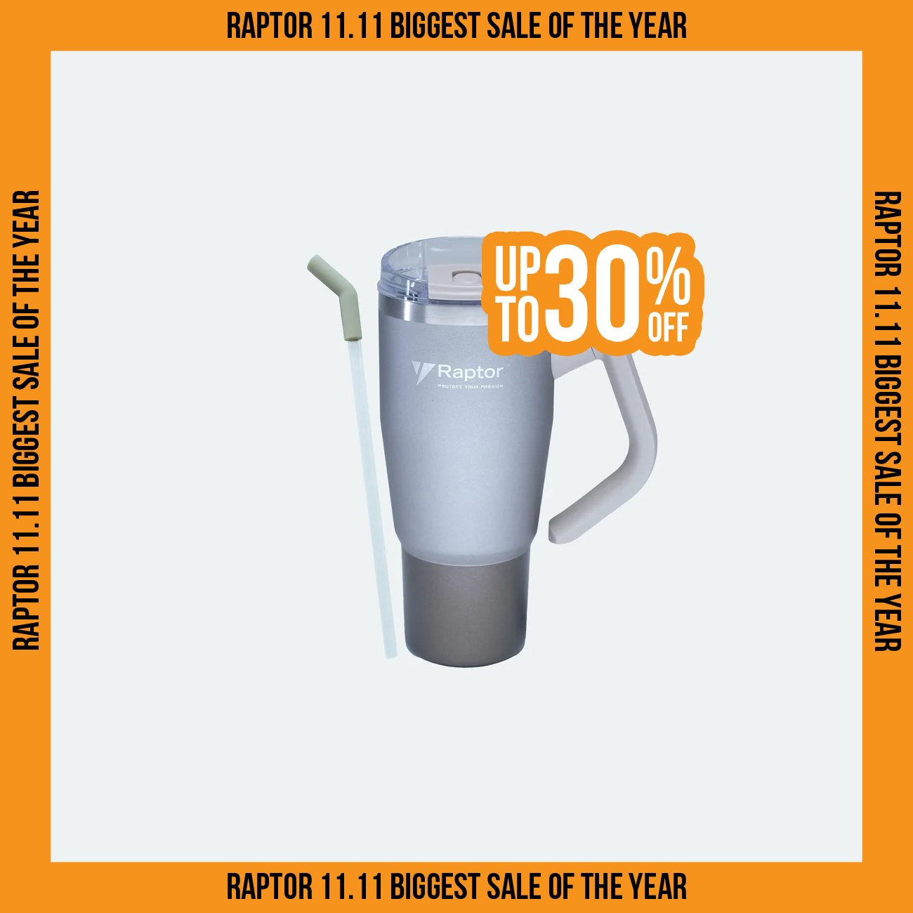 Raptor Drinkware Twist Tumbler 32 oz