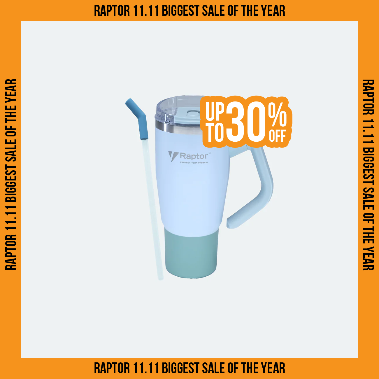 Raptor Drinkware Twist Tumbler 32 oz