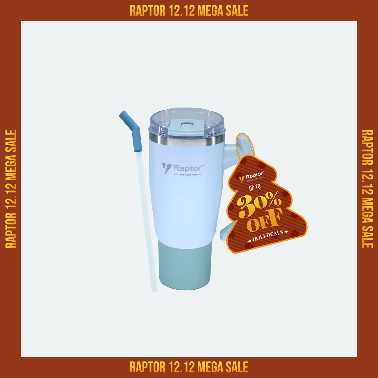 Raptor Drinkware Twist Tumbler 32 oz