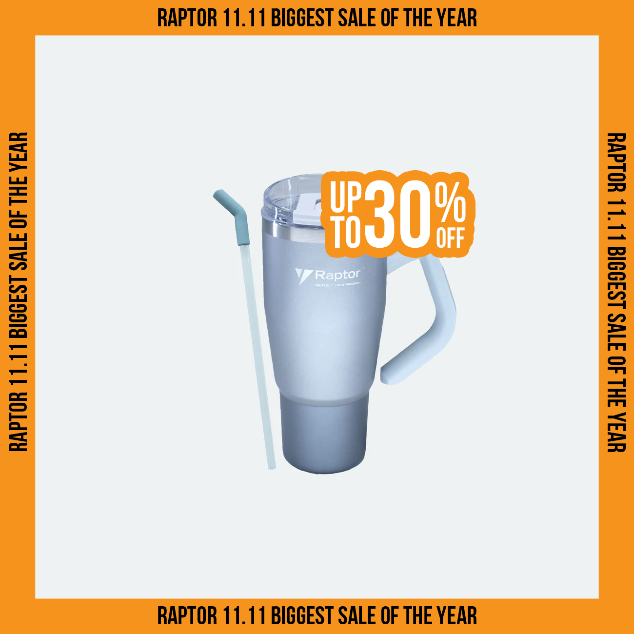 Raptor Drinkware Twist Tumbler 32 oz