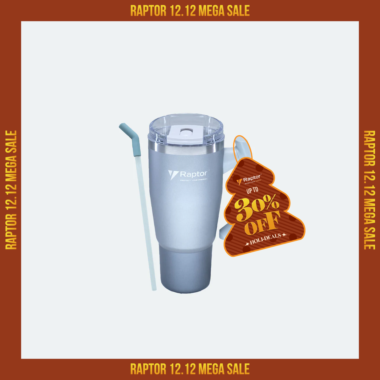 Raptor Drinkware Twist Tumbler 32 oz