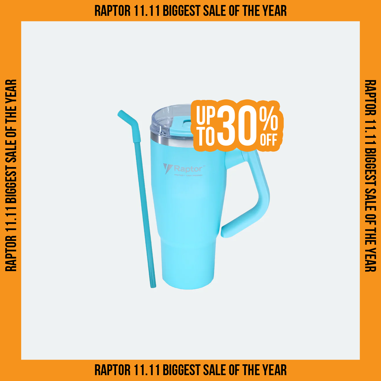 Raptor Drinkware Twist Tumbler 32 oz