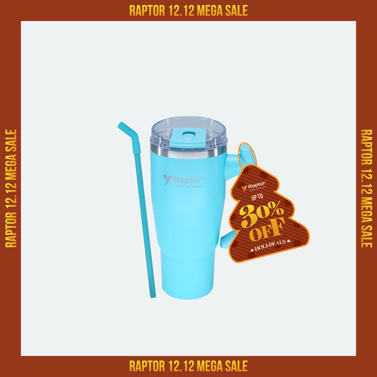 Raptor Drinkware Twist Tumbler 32 oz