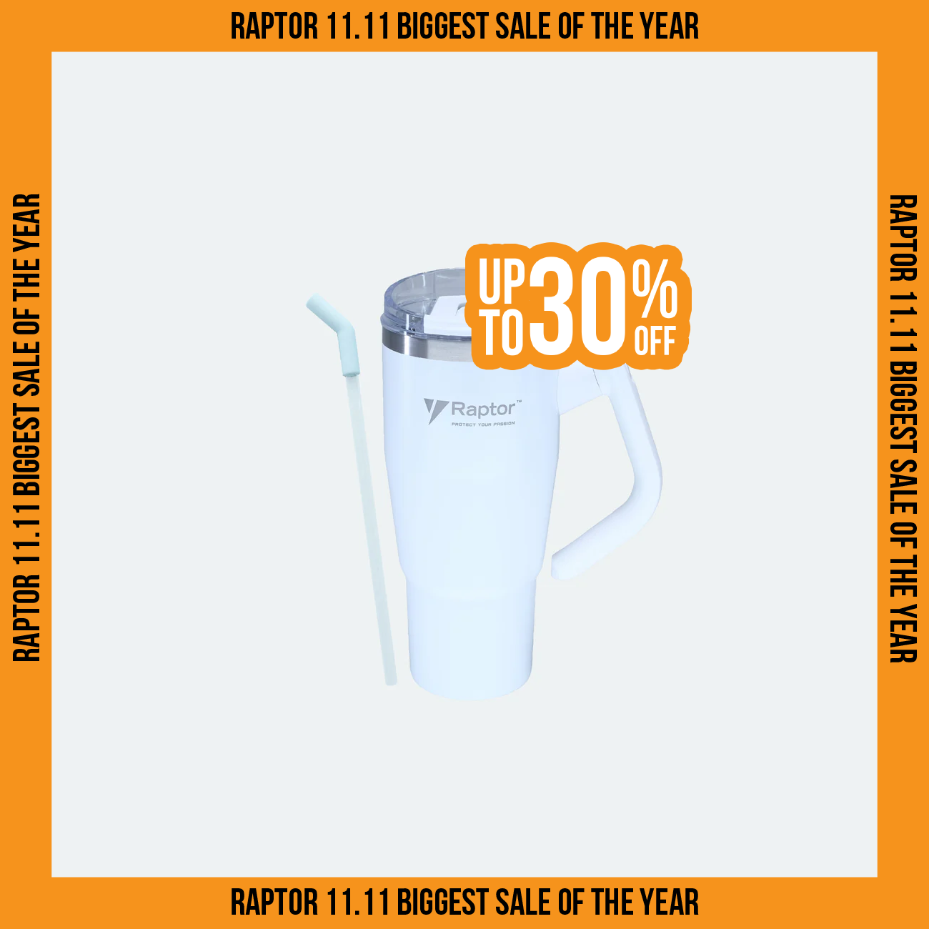 Raptor Drinkware Twist Tumbler 32 oz