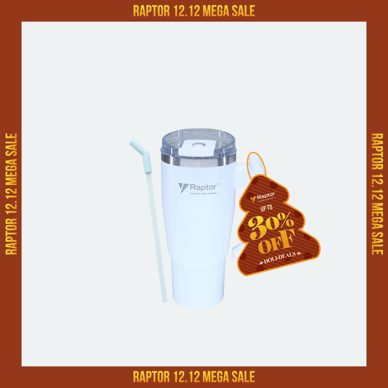 Raptor Drinkware Twist Tumbler 32 oz