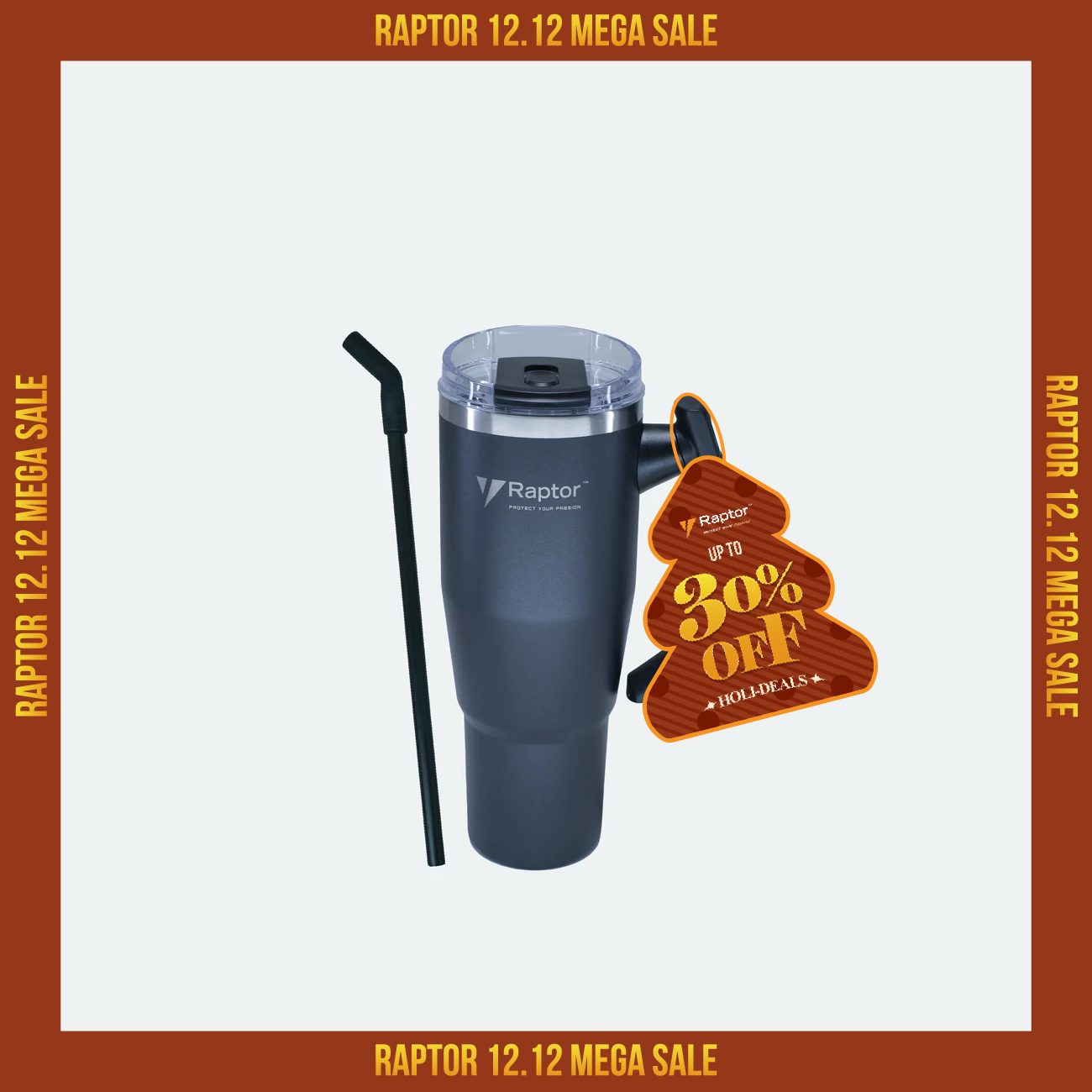Raptor Drinkware Twist Tumbler 40 oz