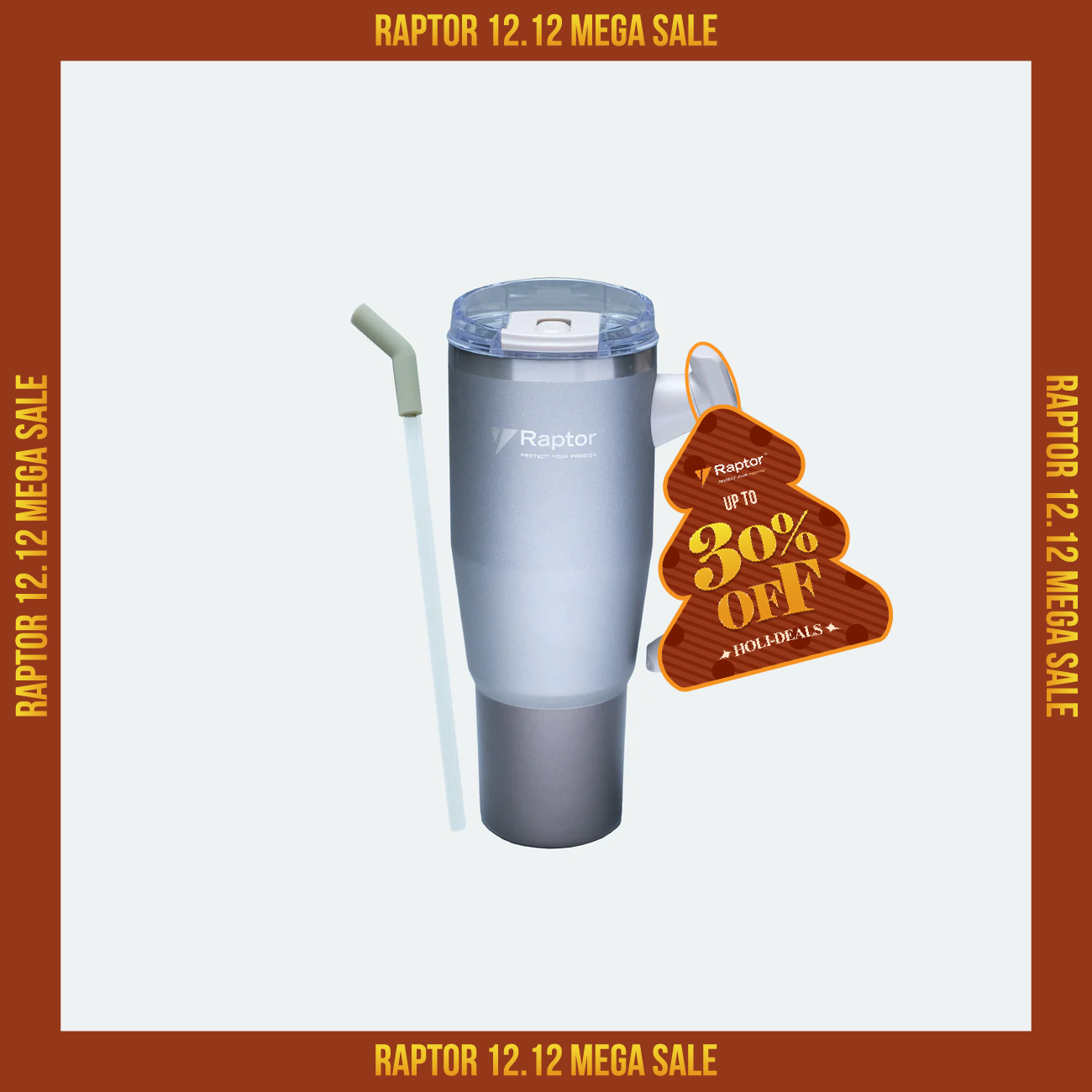 Raptor Drinkware Twist Tumbler 40 oz