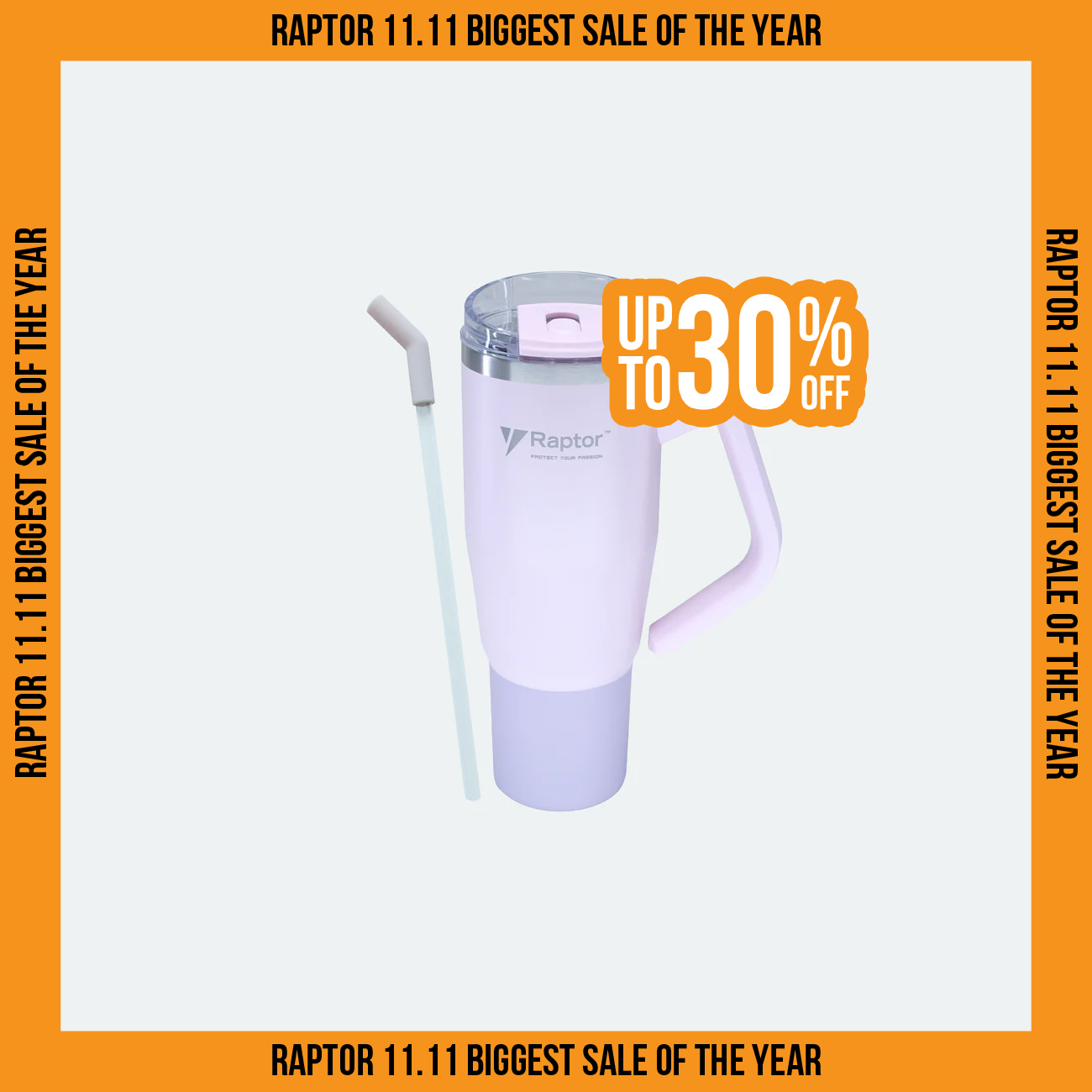 Raptor Drinkware Twist Tumbler 40 oz