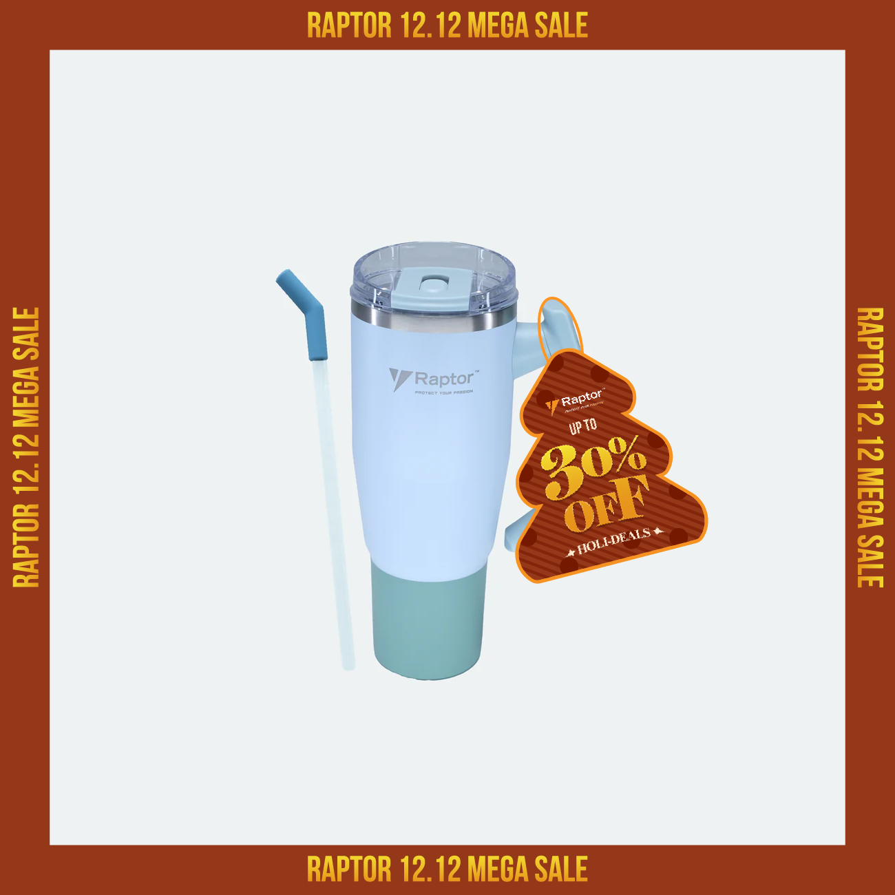 Raptor Drinkware Twist Tumbler 40 oz