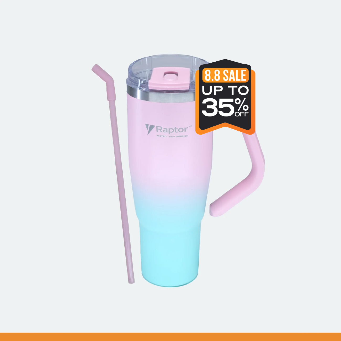 Raptor Drinkware Twist Tumbler 40 oz