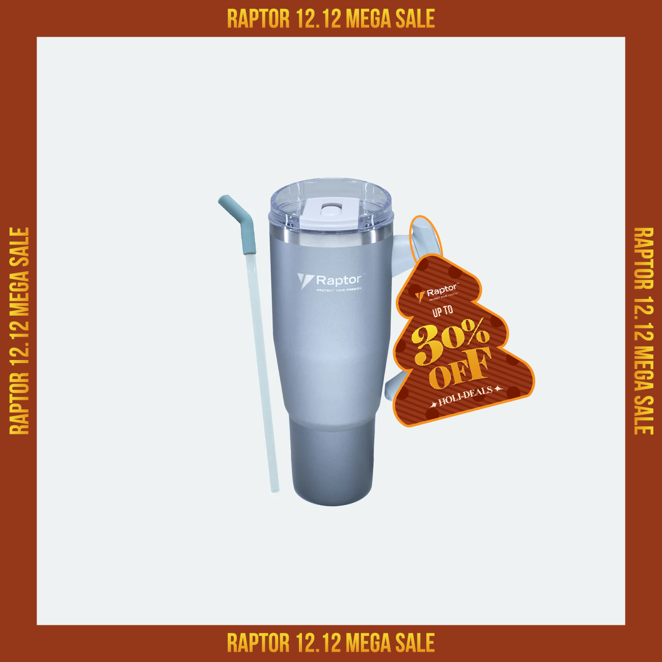 Raptor Drinkware Twist Tumbler 40 oz