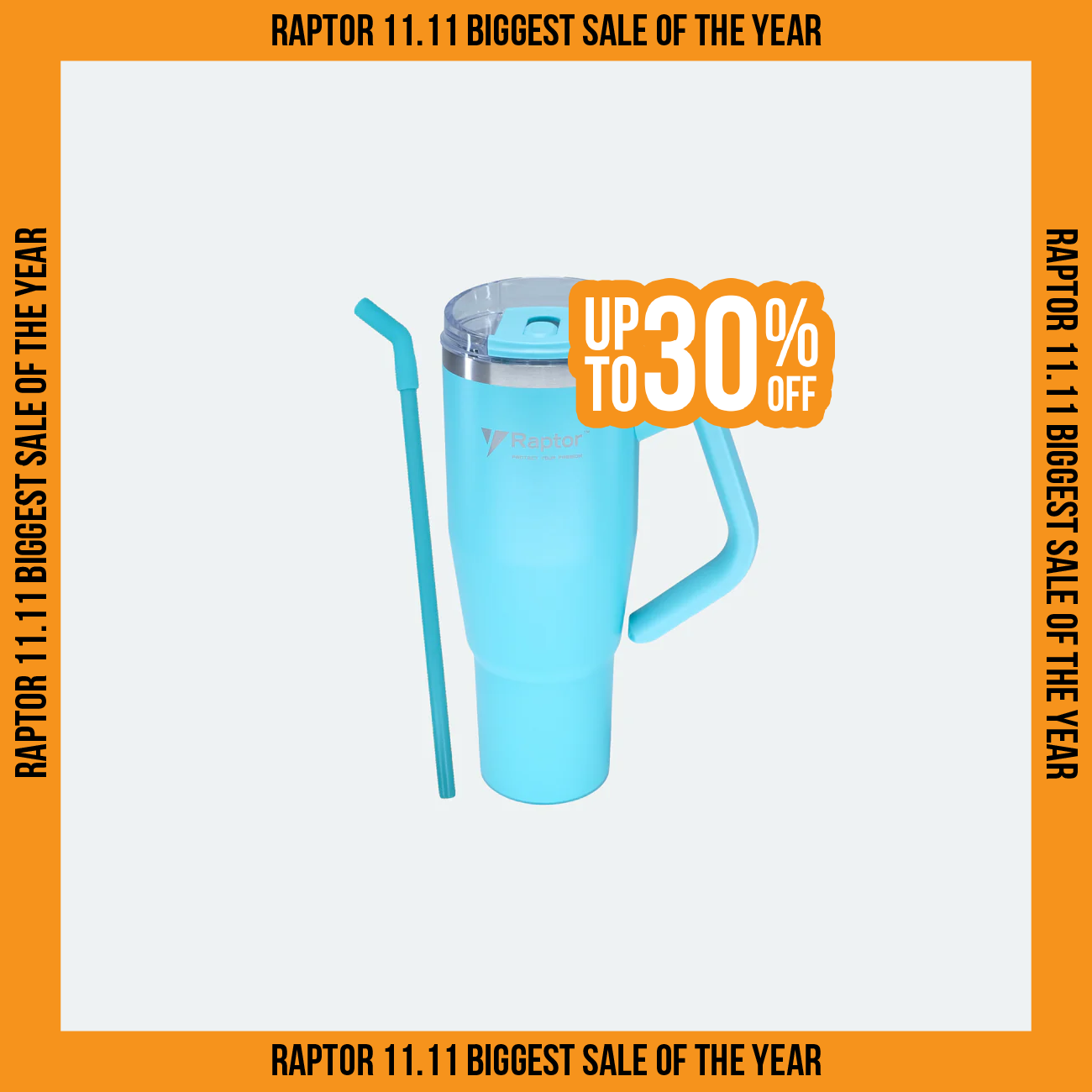 Raptor Drinkware Twist Tumbler 40 oz