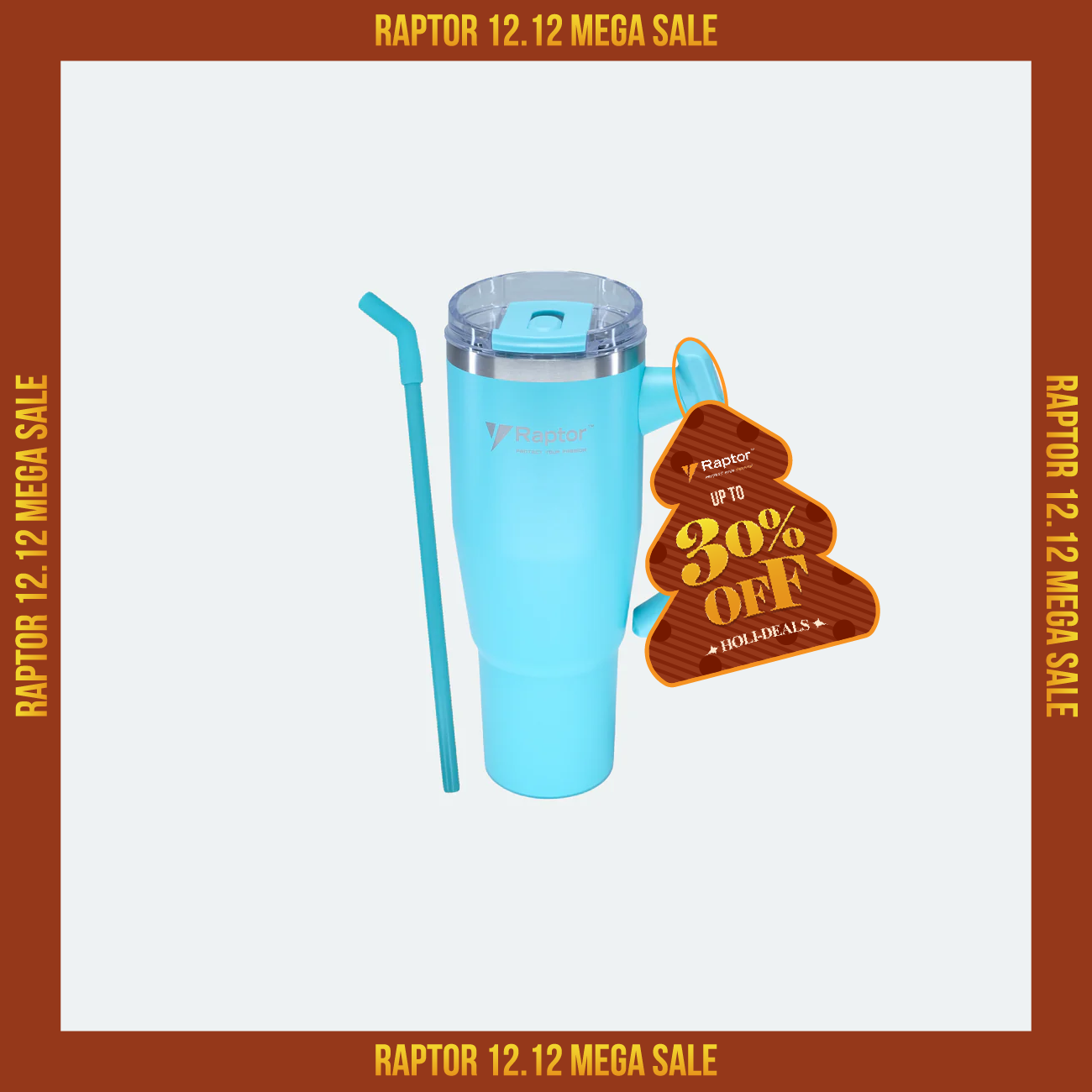 Raptor Drinkware Twist Tumbler 40 oz