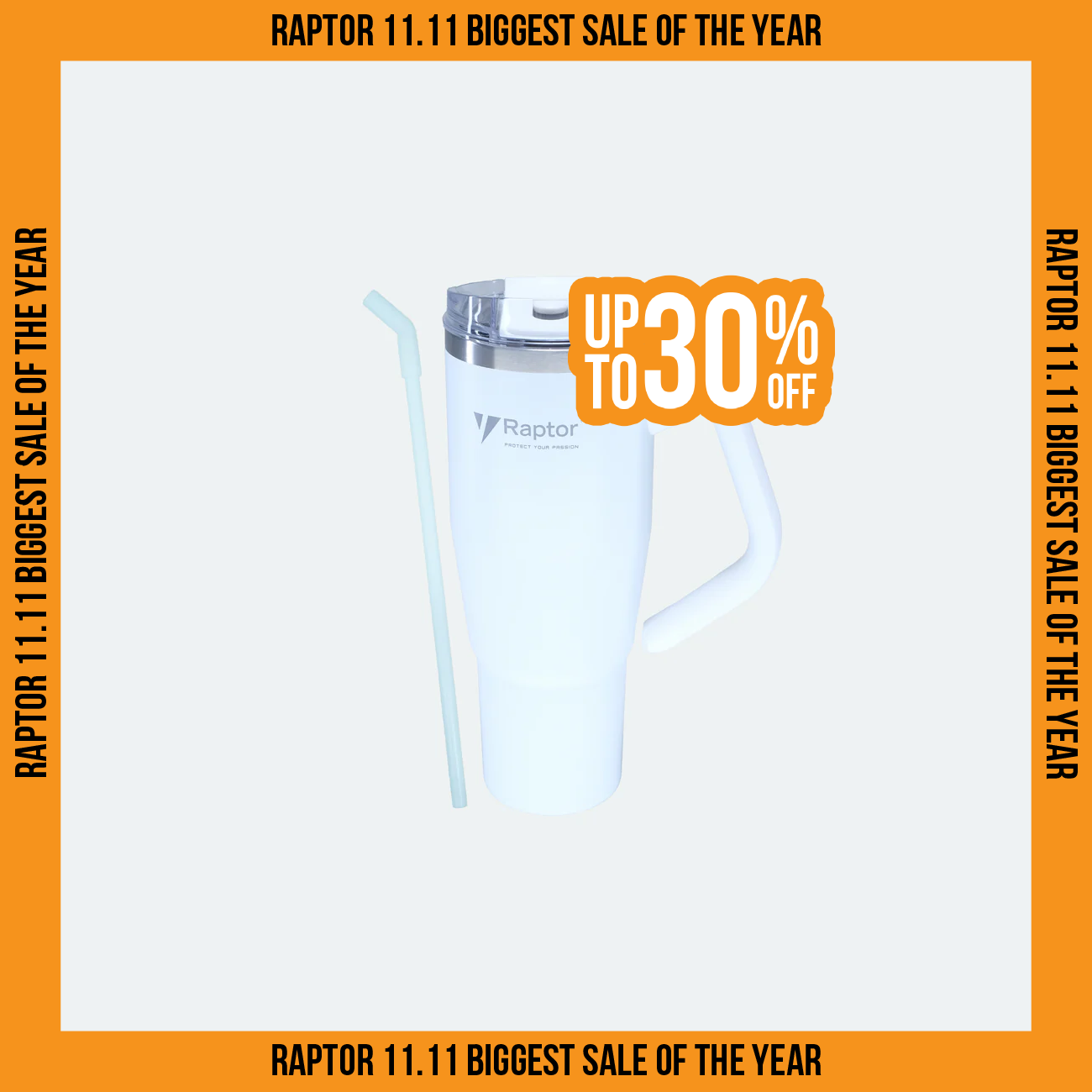 Raptor Drinkware Twist Tumbler 40 oz