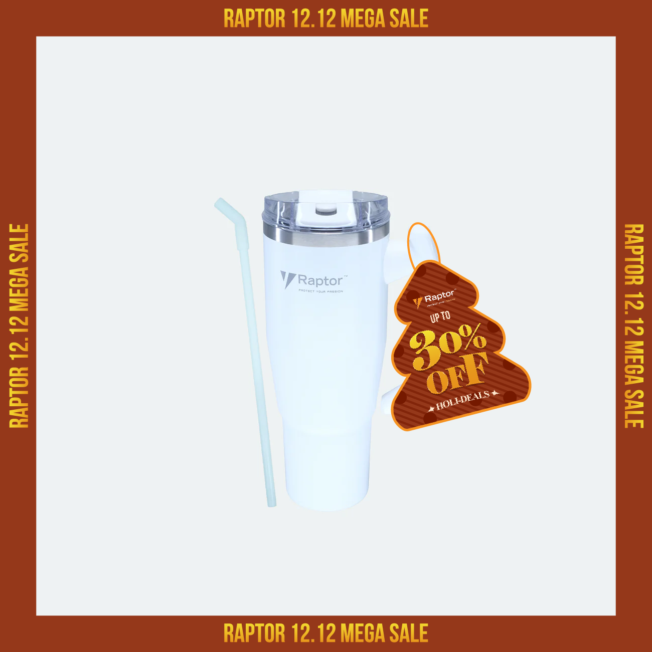 Raptor Drinkware Twist Tumbler 40 oz