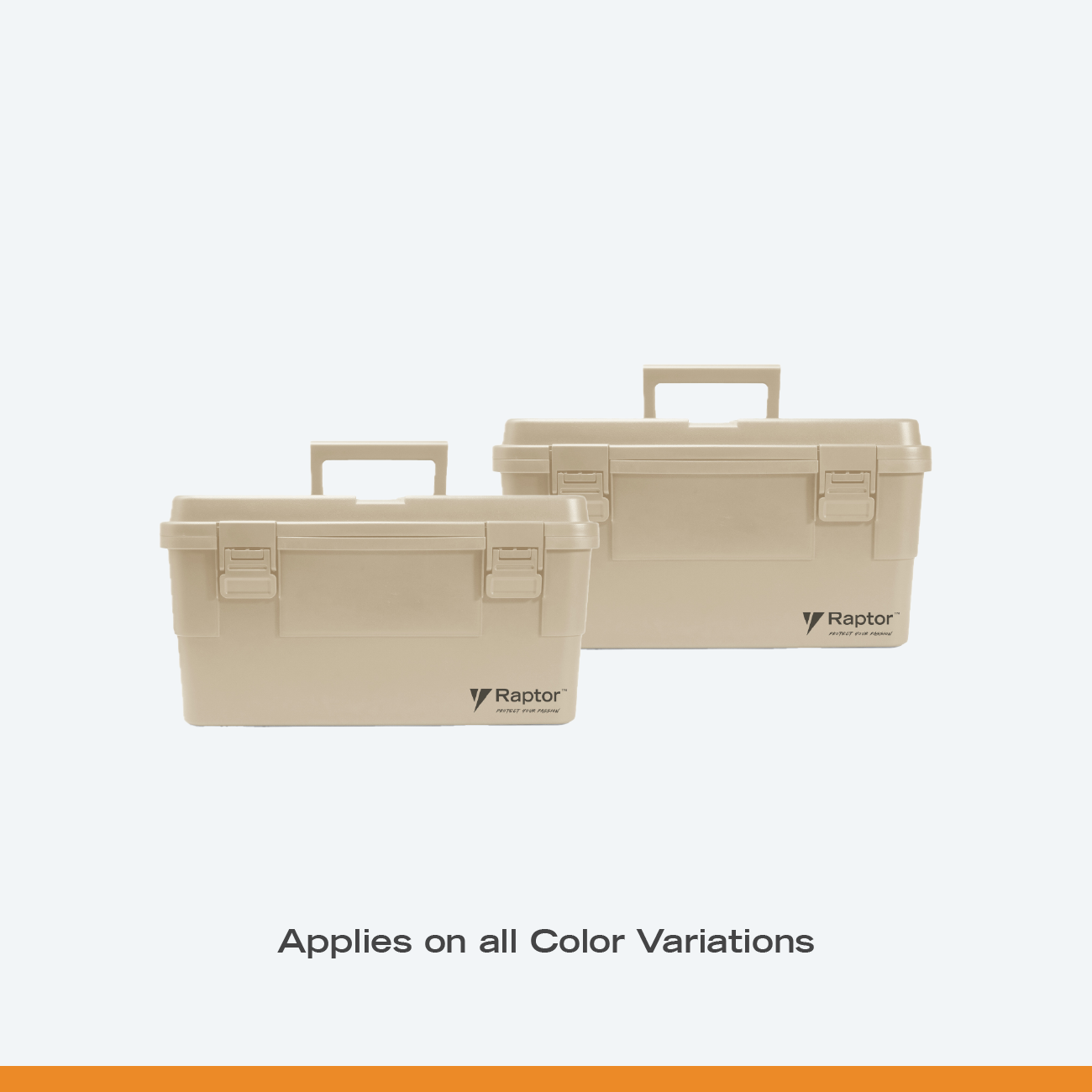 Raptor Case Utility Stackable Toolbox 15L + 15L Bundle