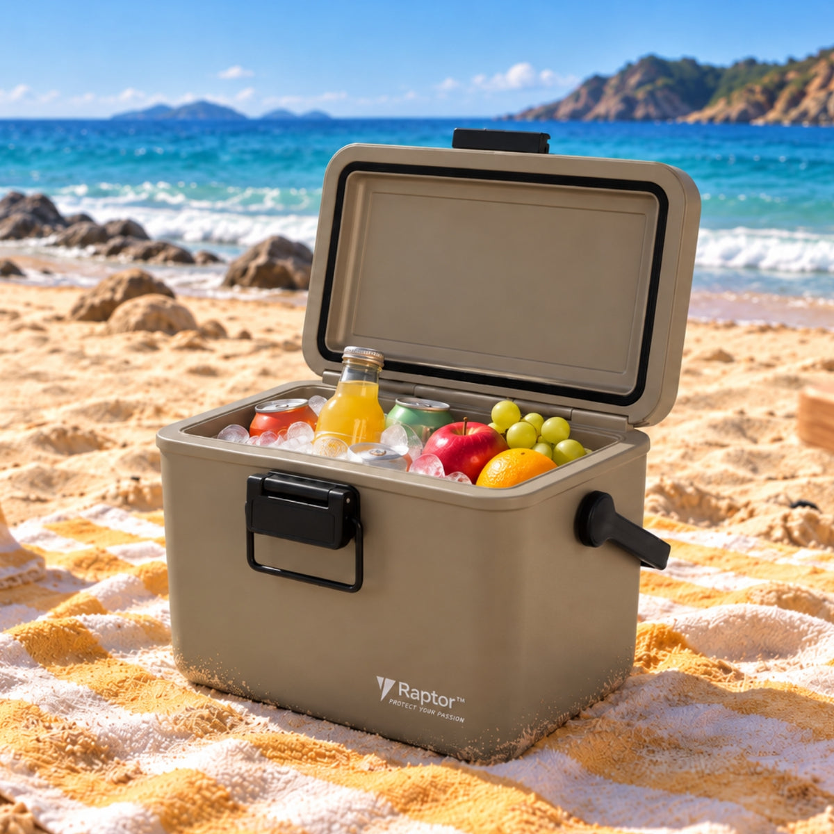 Raptor Cooler Cube Hand Carry 3.8