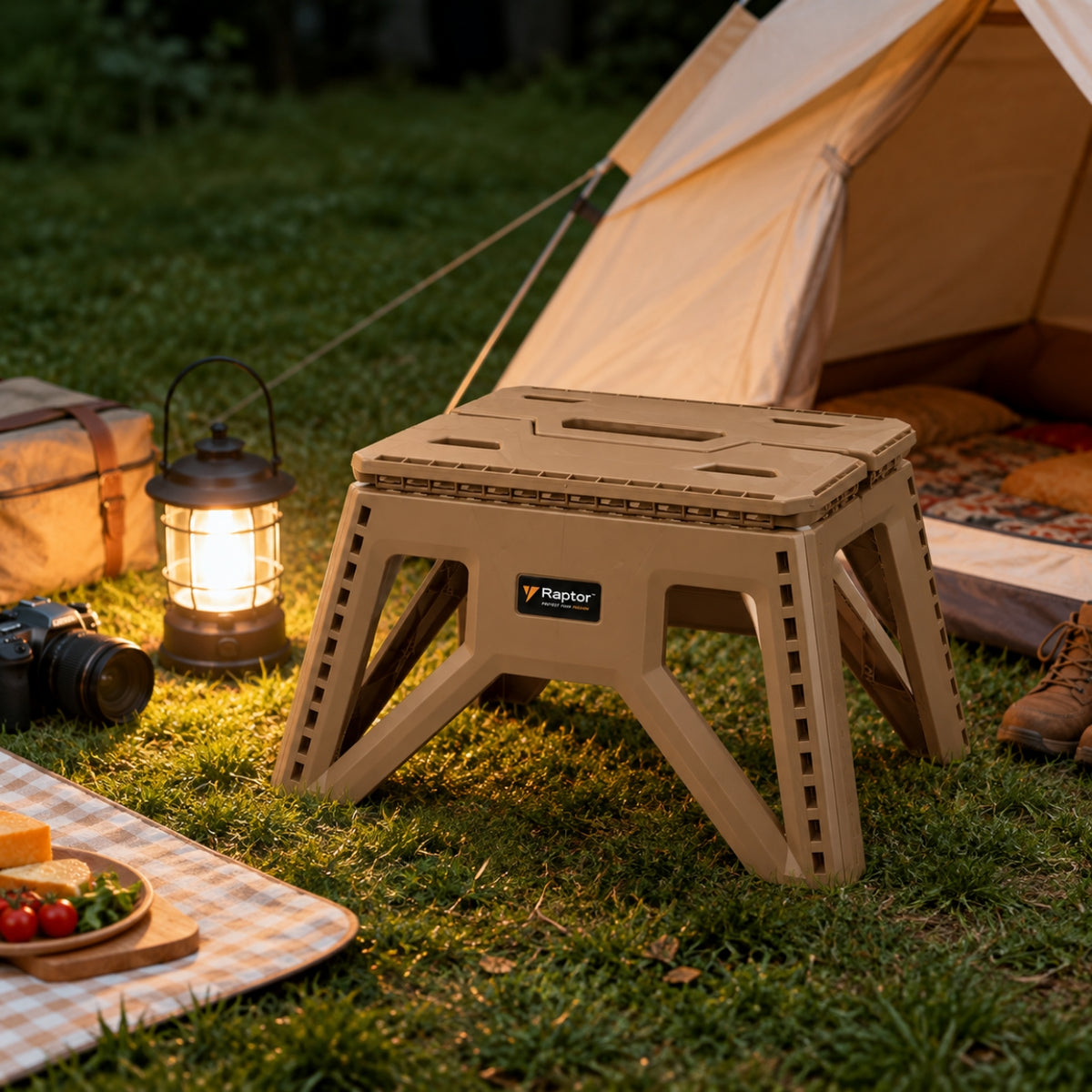 Raptor Hearth Camping Stool