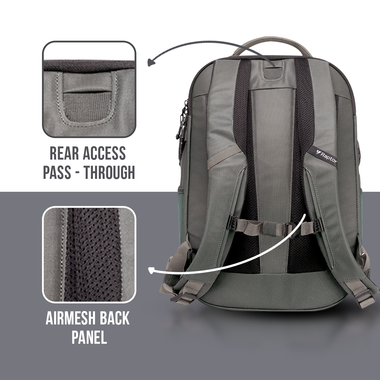 Back To School Bundle Raptor Scout Nomad Sage + Fusion 28oz | Raptor PH