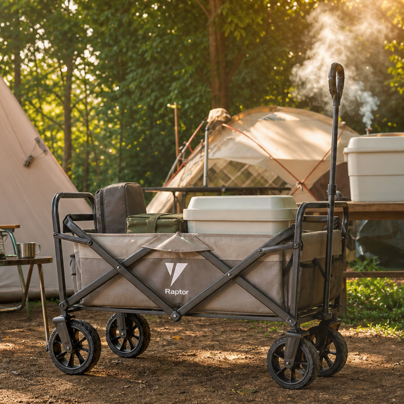 Raptor Trekk Camping Trolley -Graphite Gray