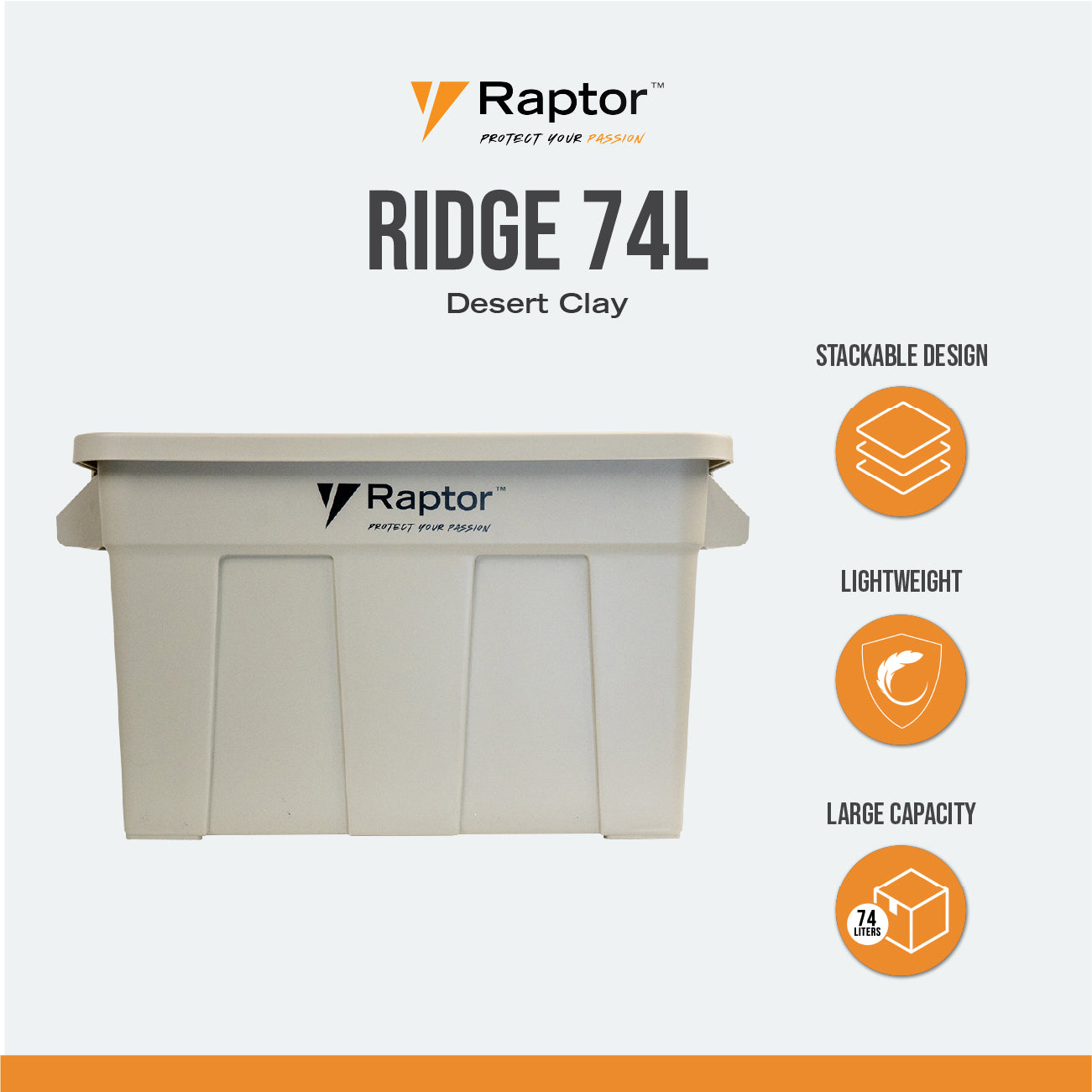 Raptor Storage Ridge Box 74 Buy 2, Get 50% off on 2nd Ridge Box | Raptor PH