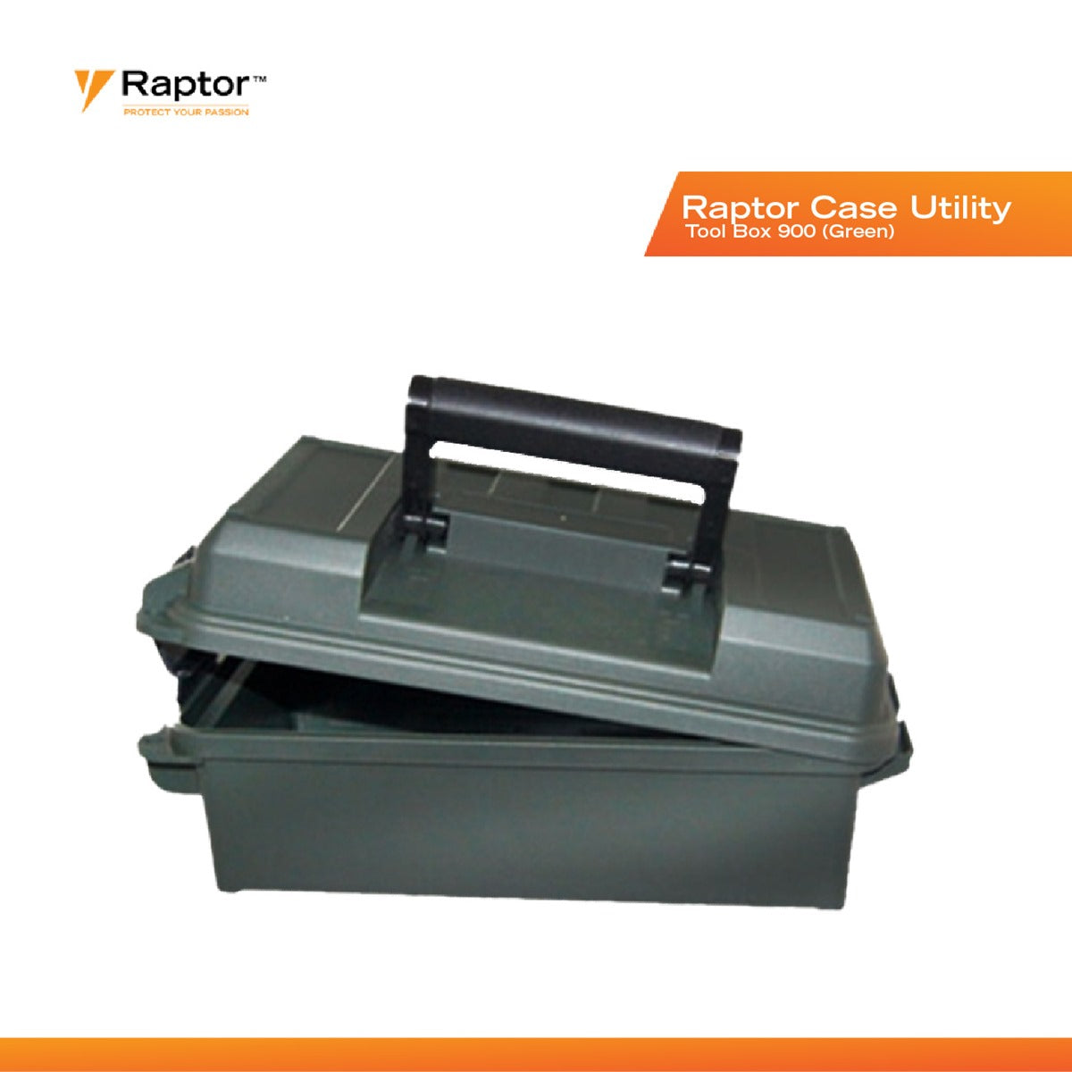 Raptor Case Utility Tool Box 900